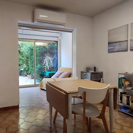 Petit Paradis Avec Jardin Et Clim T2 Appartement *
